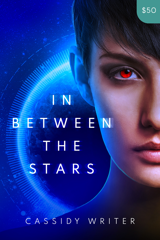 Premade Science Fiction Book Cover Design: In Between the Stars
